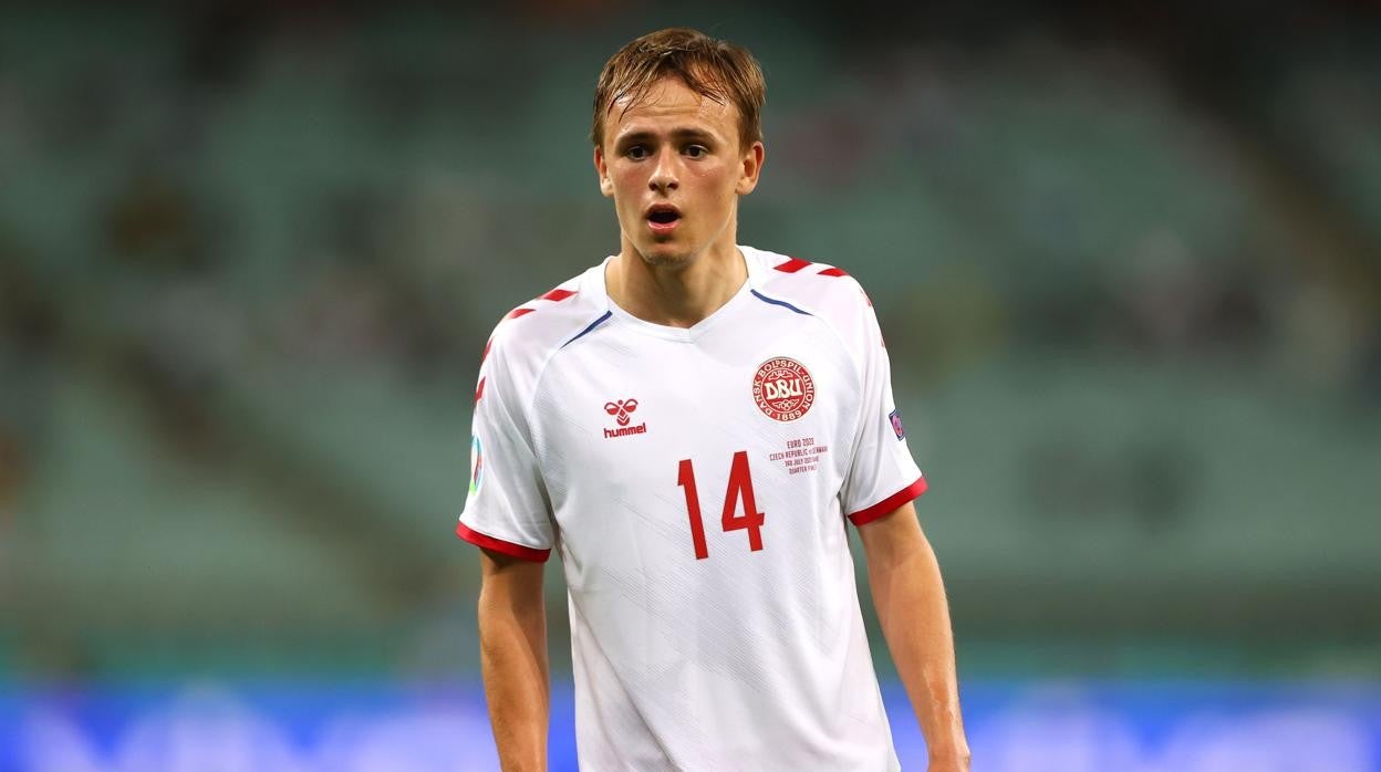 Damsgaard, revelación ‘vikinga’ con talento brasileño