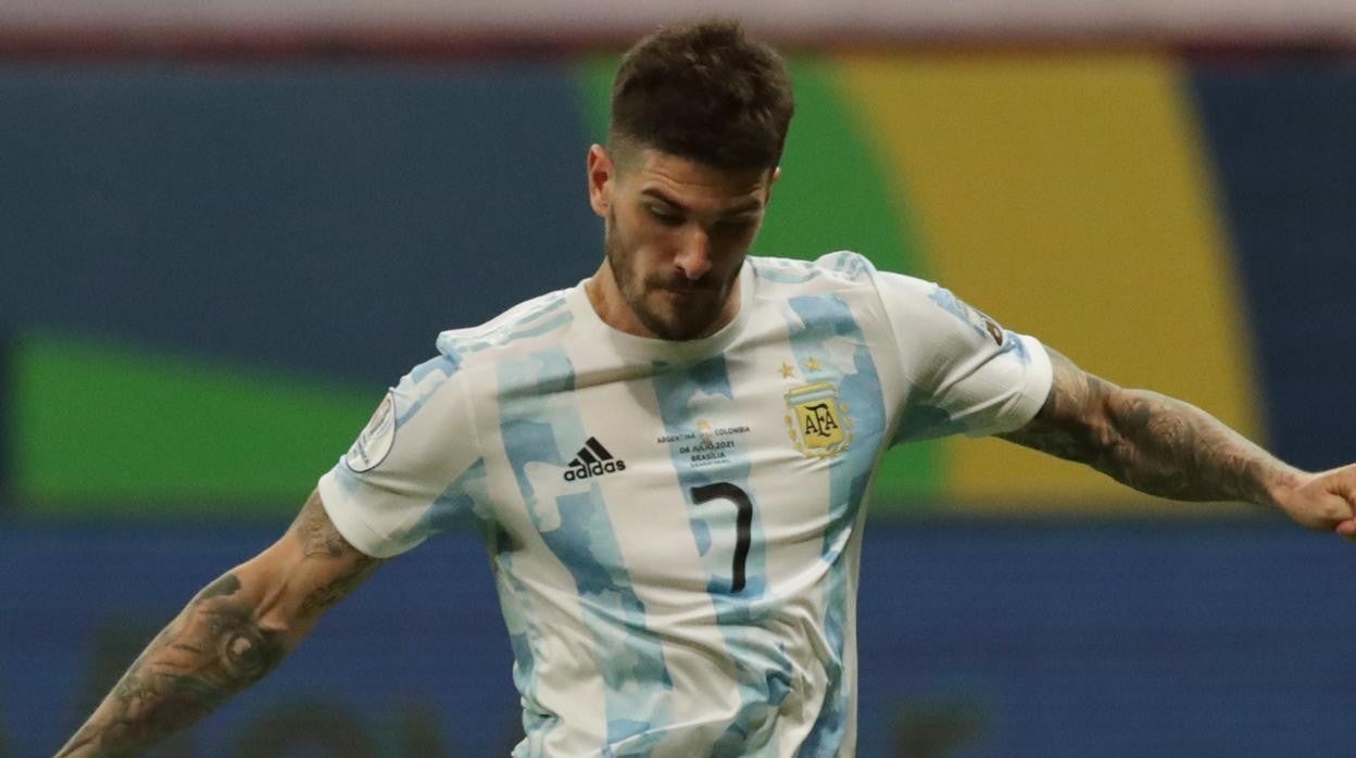 Rodrigo de Paul, en la Copa América con Argentina