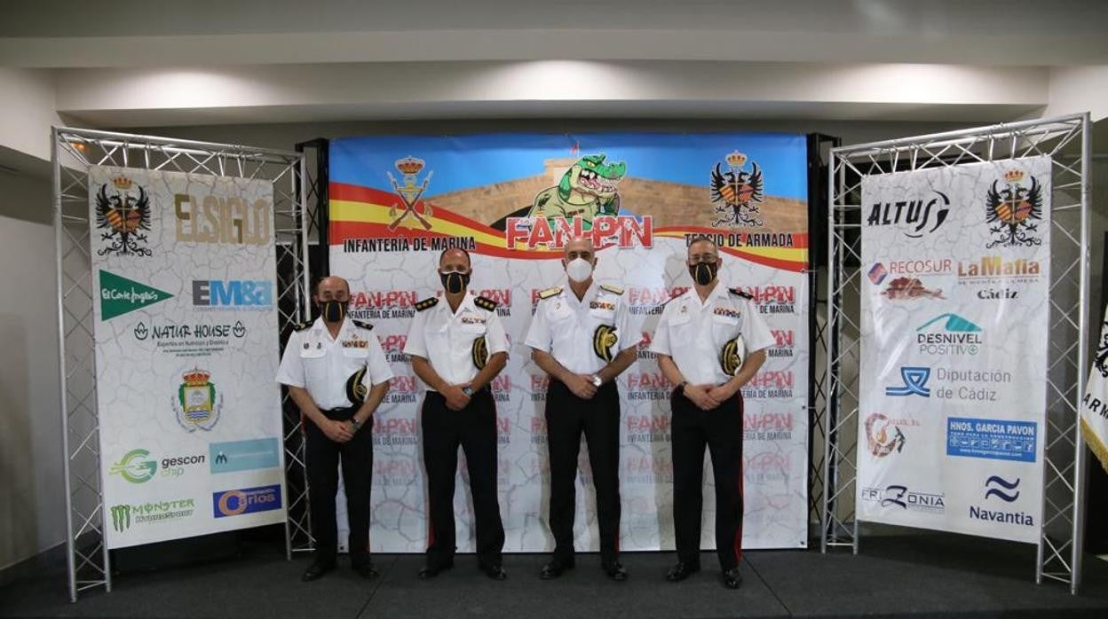 Presentación de la quinta edición de la carrera civico-militar Fan-pin 'Miguel de Cervantes'.