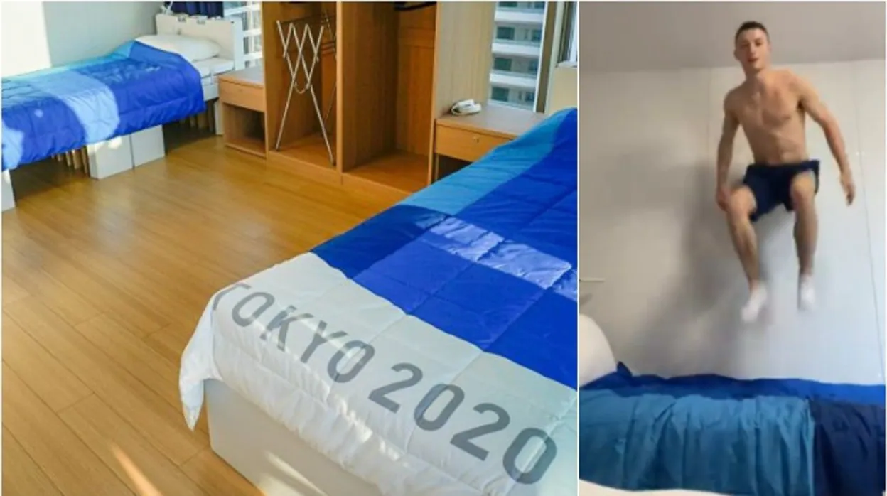 Las camas de cartón &#039;antisexo&#039; de Tokio 2020 causan furor en las redes