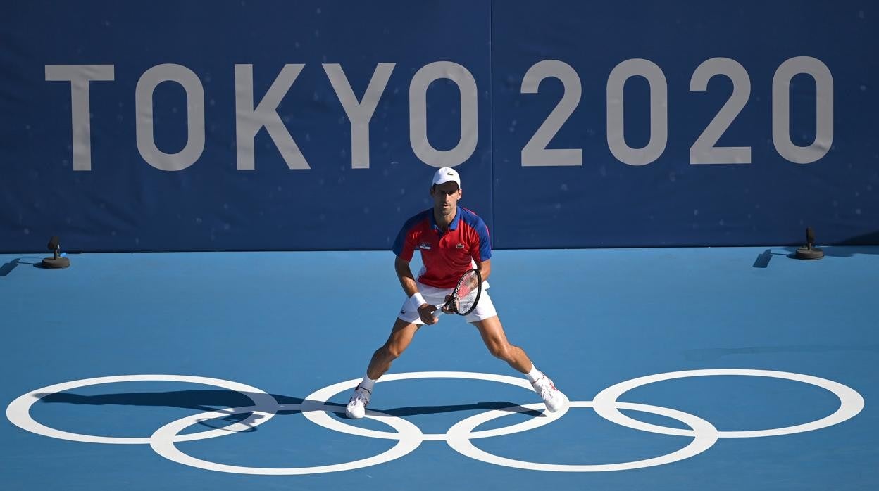 Novak Djokovic en Tokio