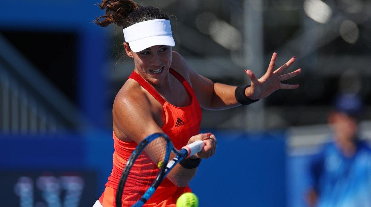 Muguruza supera a Wang y ya está en octavos