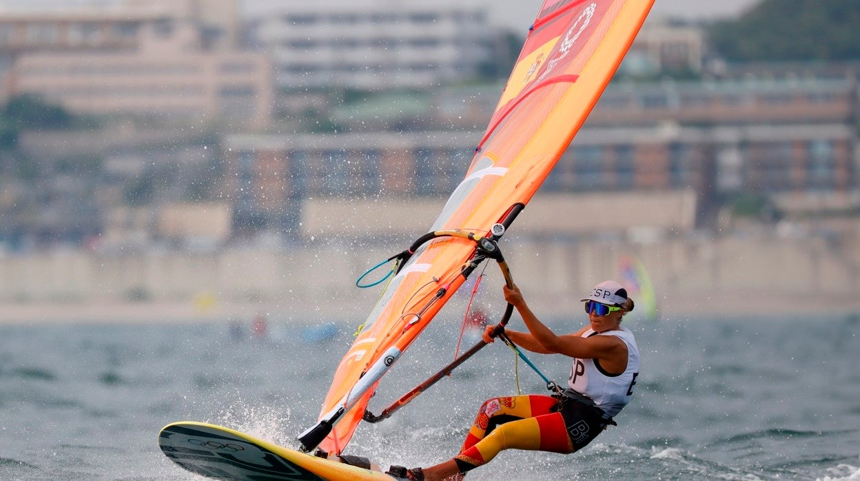 Blanca Manchón, en la segunda jornada de competición en Enoshima