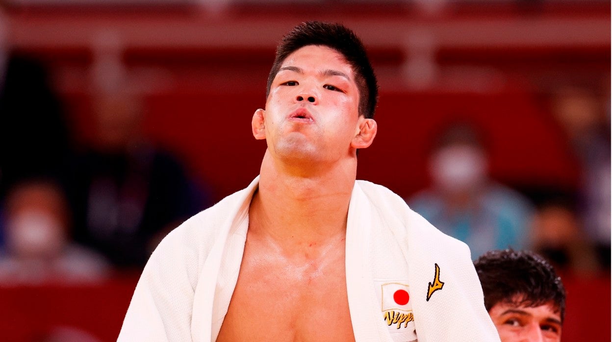 Shohei Ono, durante la final de este lunes