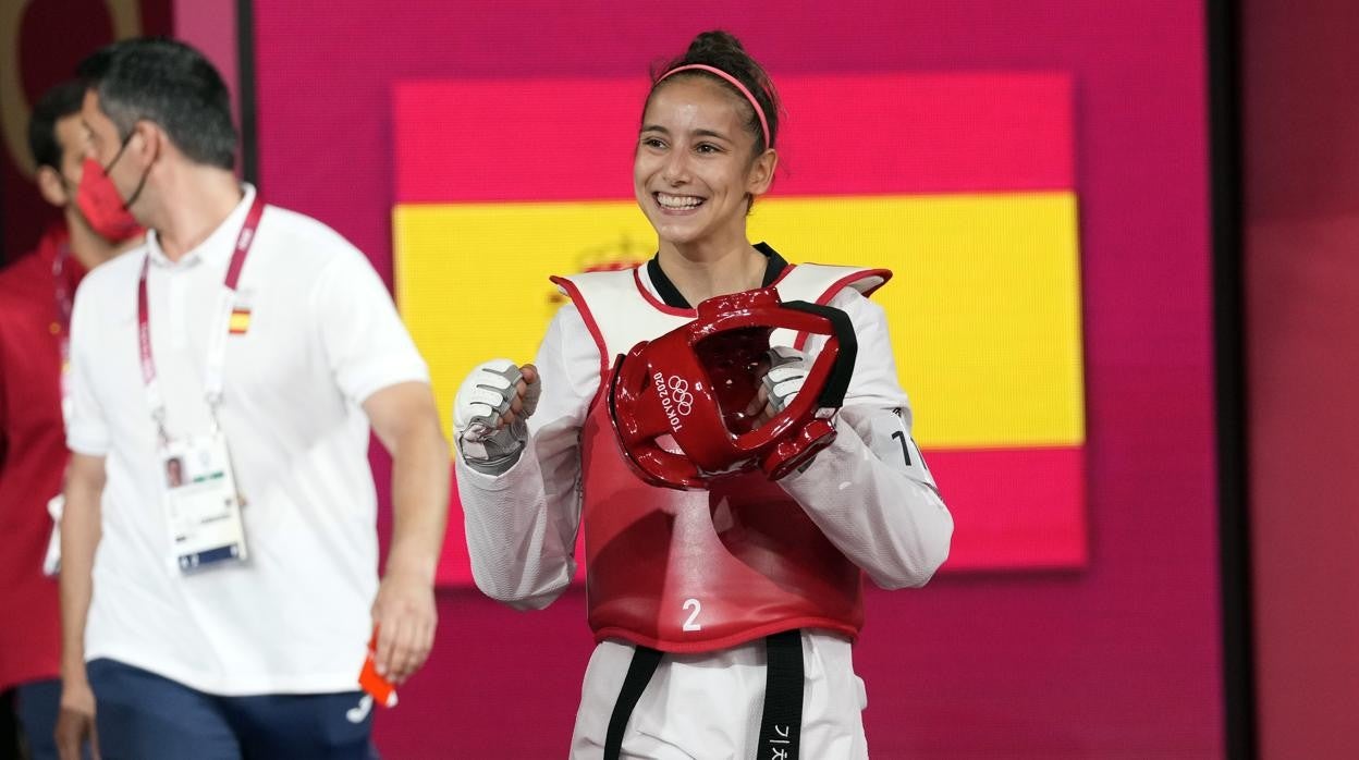 Adriana Cerezo, medalla de plata en taekwondo en los Juegos Olímpicos de Tokio