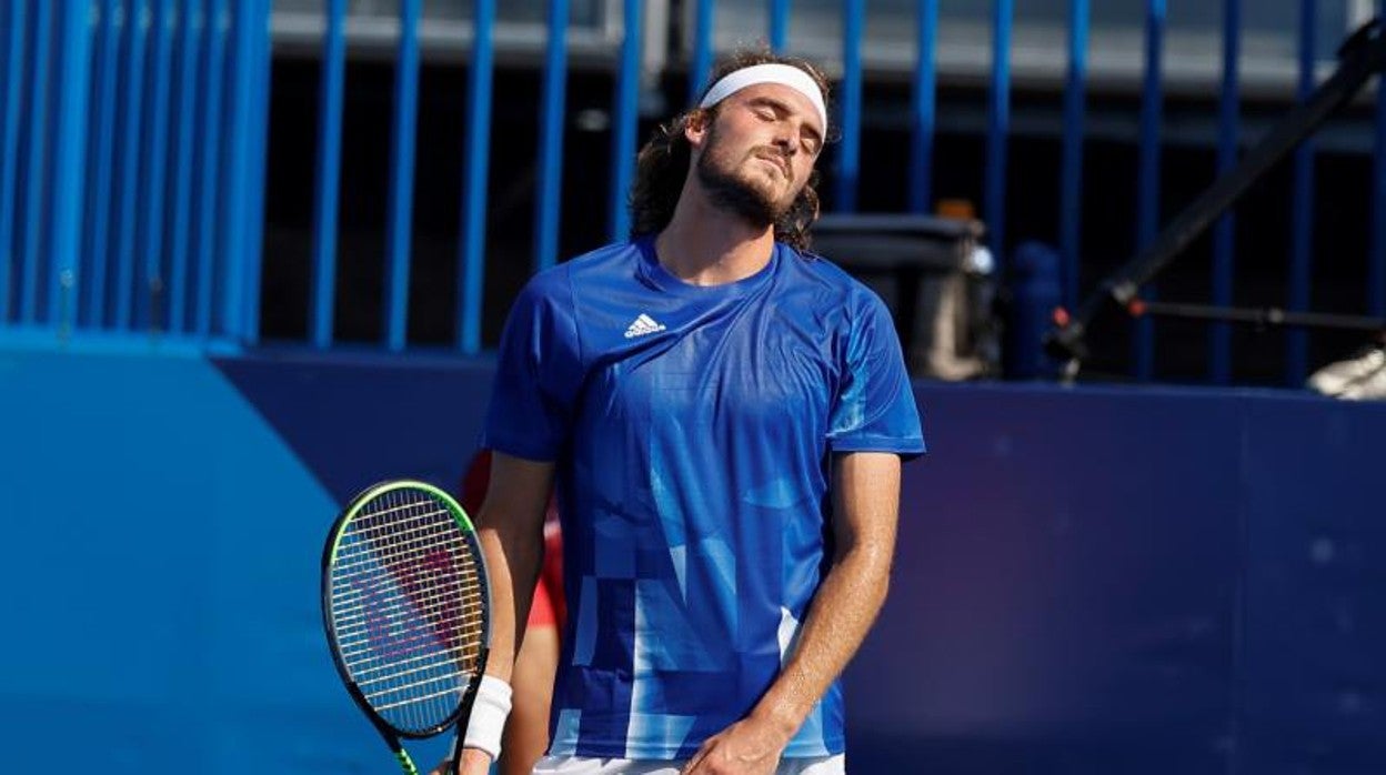 Tsitsipas, eliminado del torneo olímpico en tercera ronda