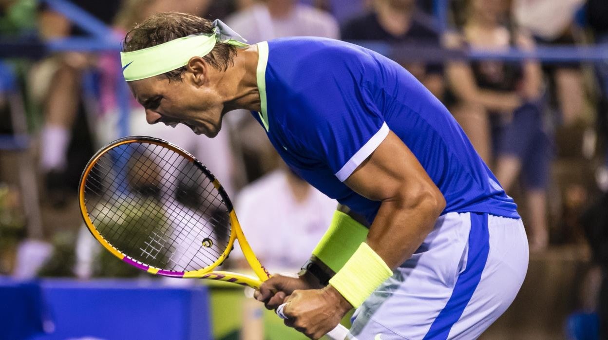 Rafa Nadal, en Washington