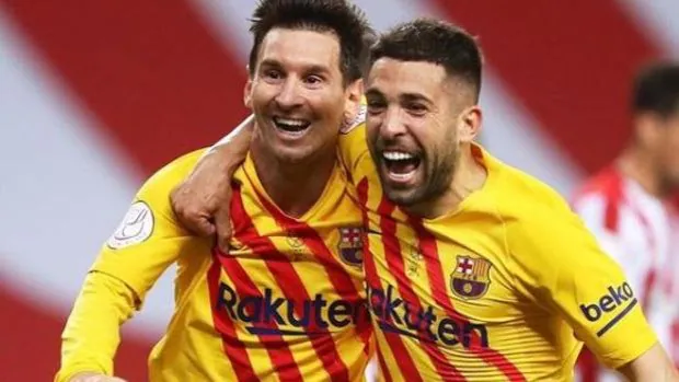 El vestuario del Barça, conmovido por el adiós de Messi: «¡Qué bien lo hemos pasado!»