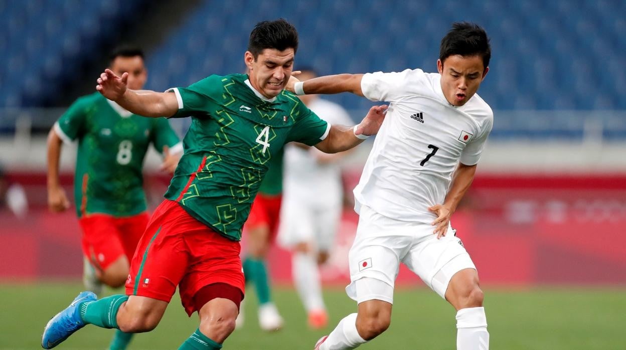 Kubo, durante un partido de los Juegos Olímpicos