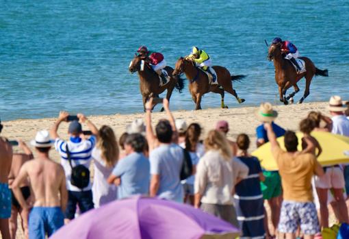 Los caballos son protagonistas en Sanlúcar de Barrameda.