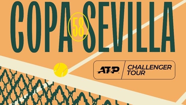 La Giralda y el Color especial de Sevilla en el cartel de la vuelta de la Copa Sevilla de Tenis