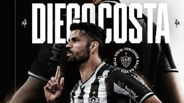 Diego Costa ficha por el Atlético Mineiro