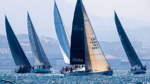 Pleno de «Aceites Abril» en la Regata Rías Baixas