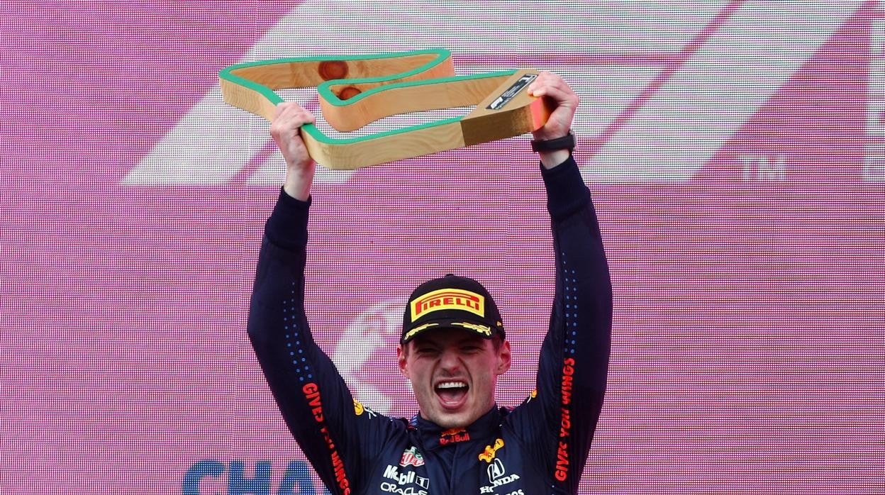 Verstappen, tras provlamarse campeón del Gran Premio de Austria el pasado julio