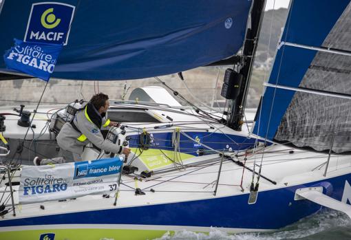 Pierre Quiroga vencedor de la segunda etapa de la 52ª La Solitaire du Figaro