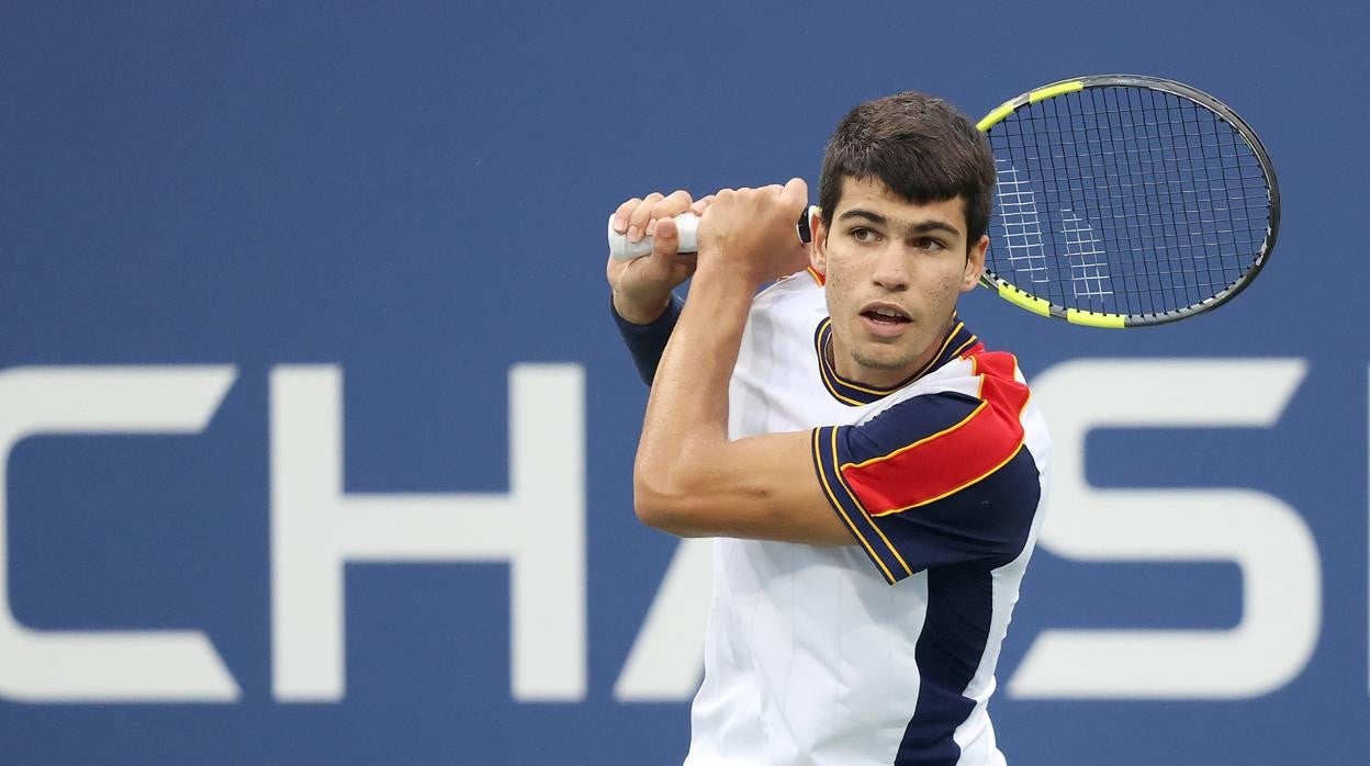 Alcaraz, en el US Open