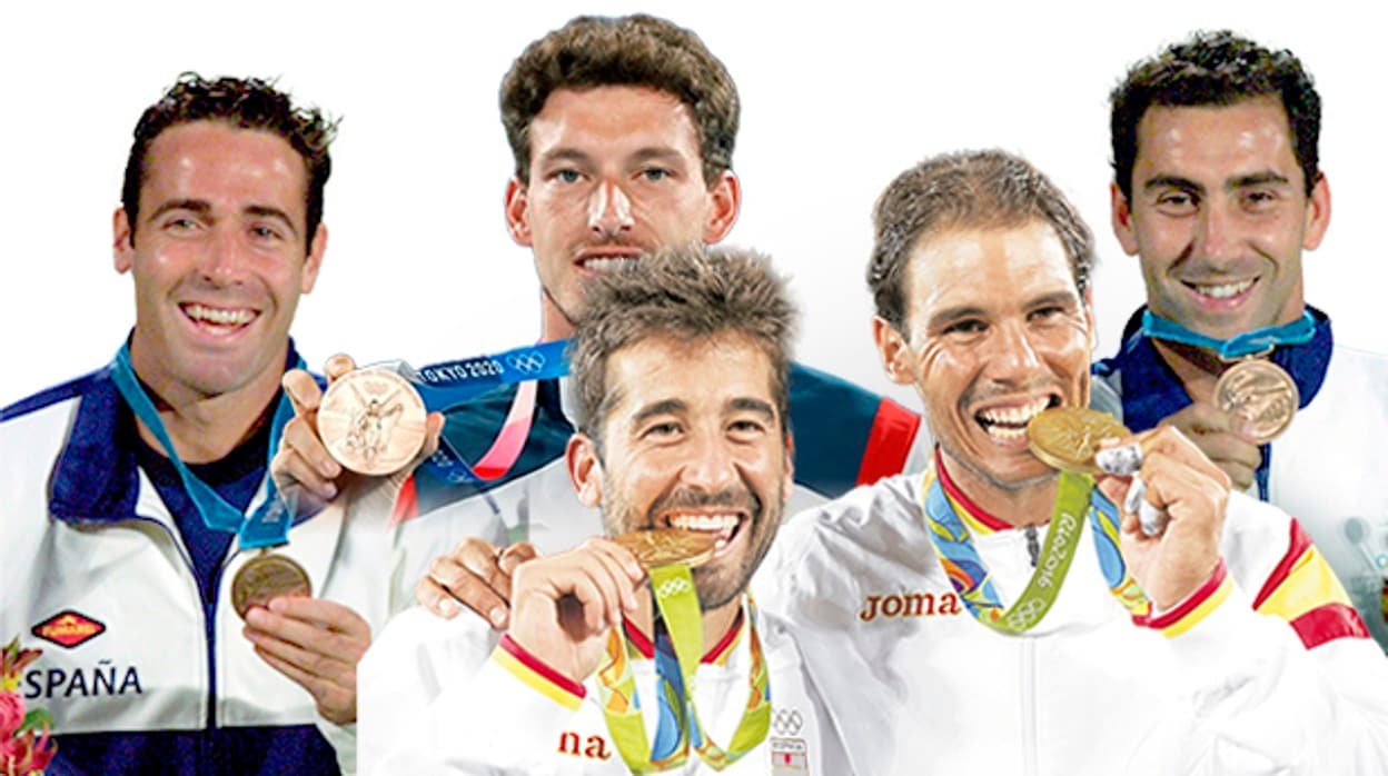 Los cinco medallistas españoles que jugaron la Copa Sevilla