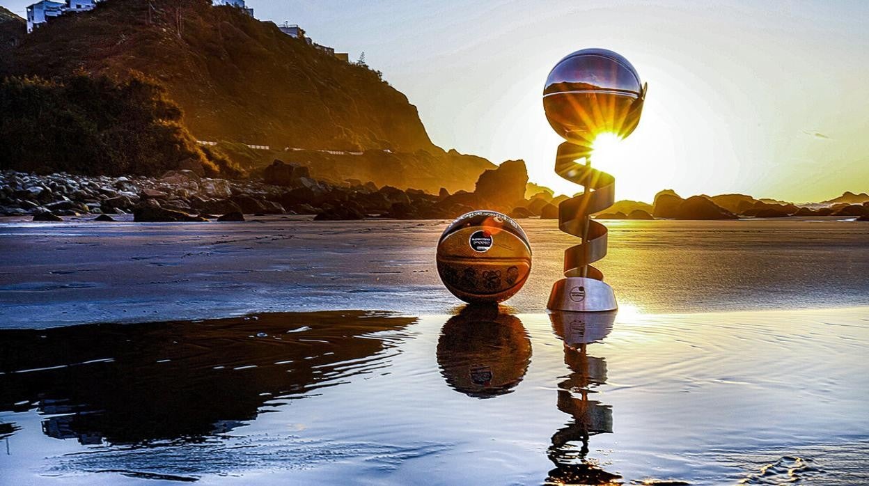 Imagen oficial de la Supercopa Endesa 2021-22, que se celebrará en La Laguna (Tenerife)