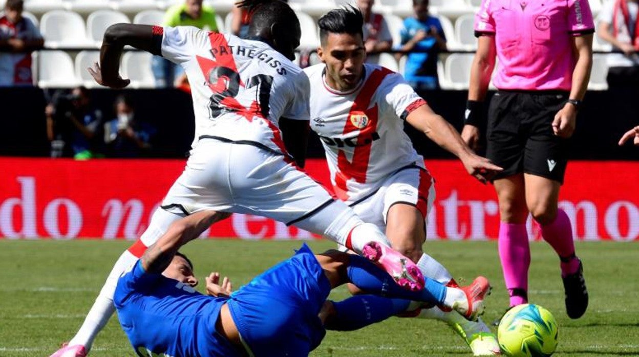 Falcao y el Rayo hunden a un trágico Getafe