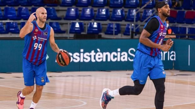 Estreno europeo a lo grande del Barça en el Palau