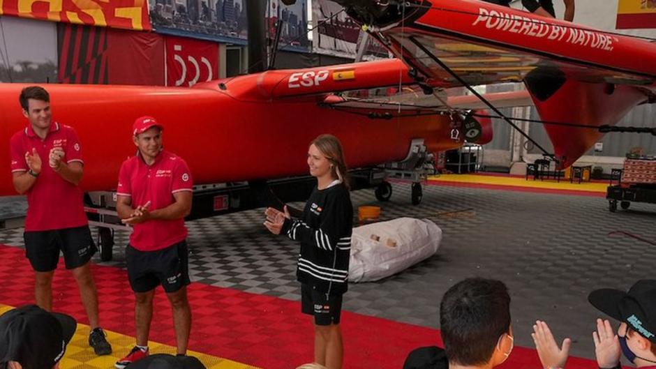 (Vídeo) Los F50 ya velan armas en el Muelle Ciudad