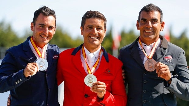 El canario Ismael García Roque se proclama campeón de España de saltos absoluto