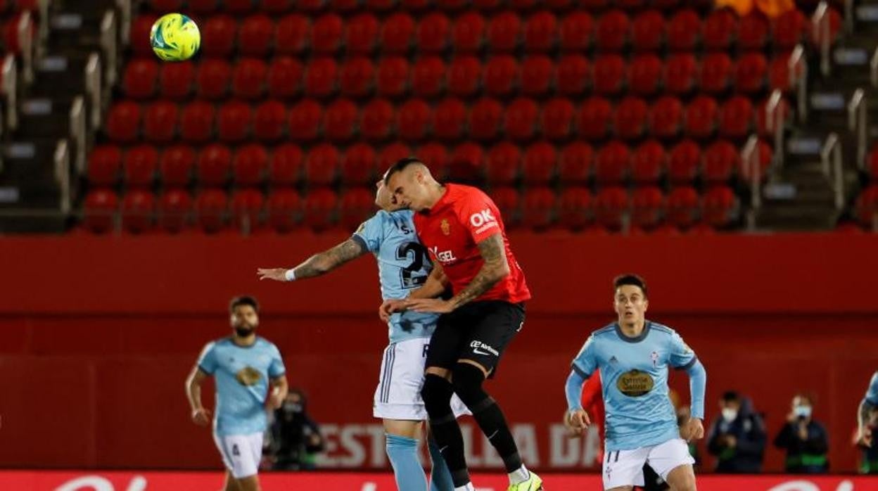 El Celta perdona al Mallorca contra el viento de Palma