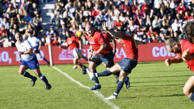 Derrota con honor ante Fiyi en la fiesta del rugby español