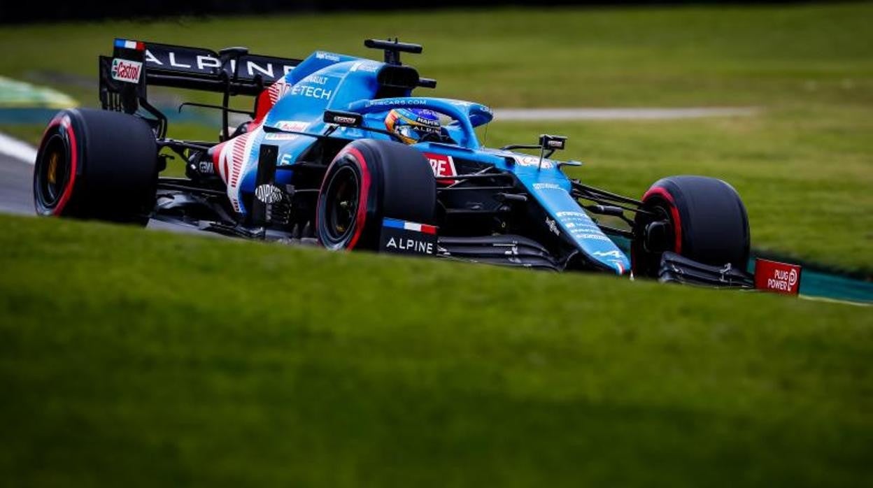 Alonso, mejor tiempo en el libre previo a la carrera esprint