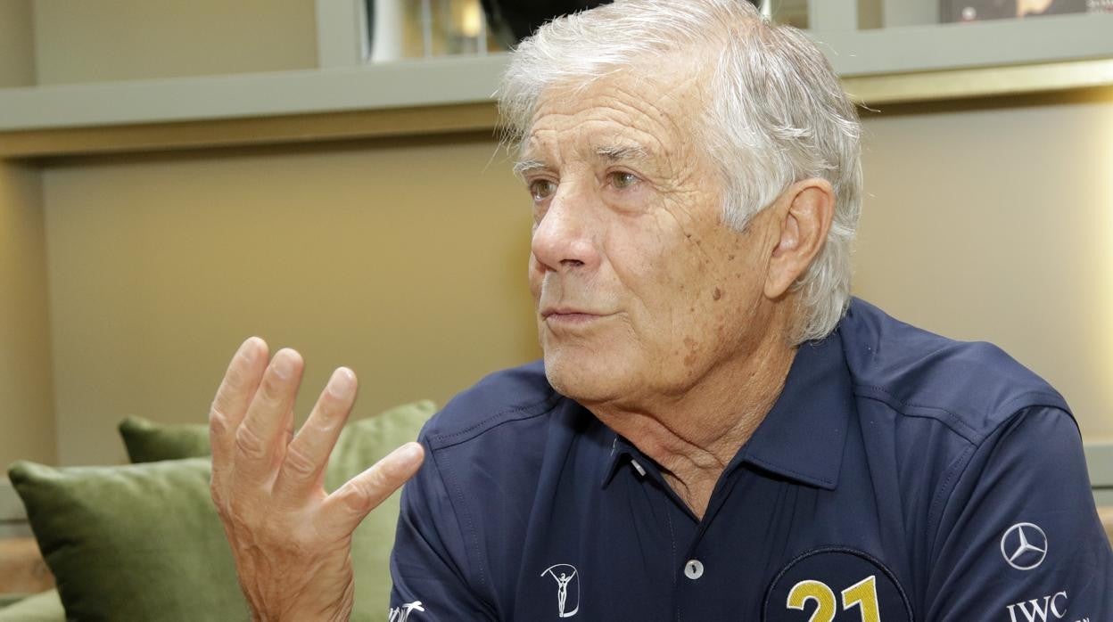 Giacomo D'Agostini durante la entrevista