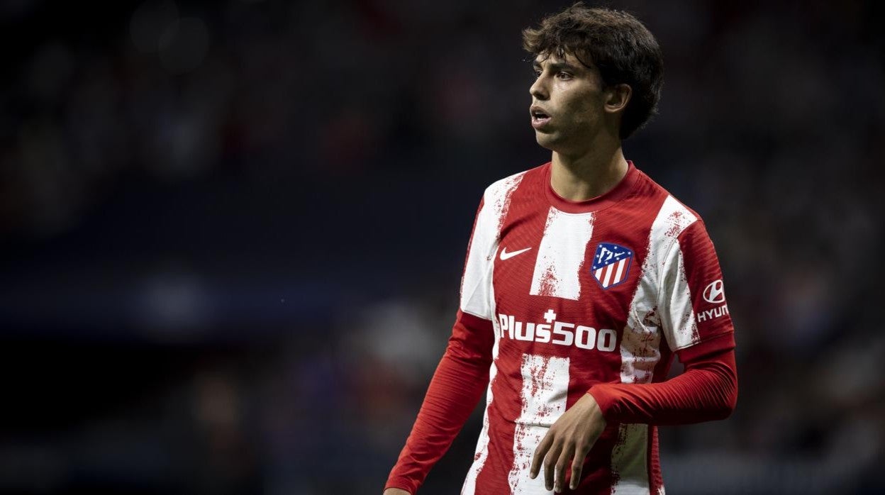 Joao Félix, en un partido con el Atlético de Madrid