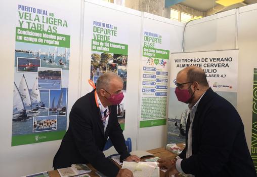 El stand de Puerto Real en la Feria del Deporte y Vida Sana.