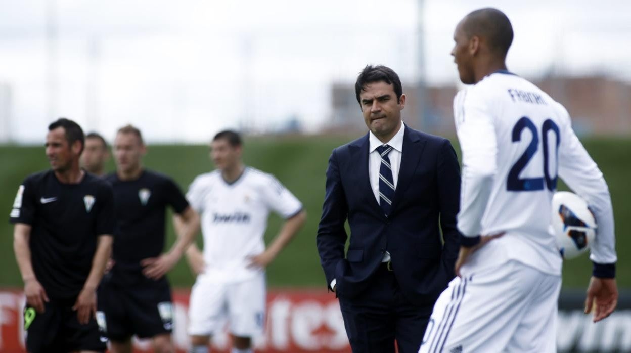 Toril, durante un partido del Castilla en 2013