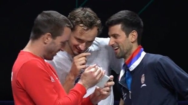 Djokovic-Medvedev, amistad en la cima