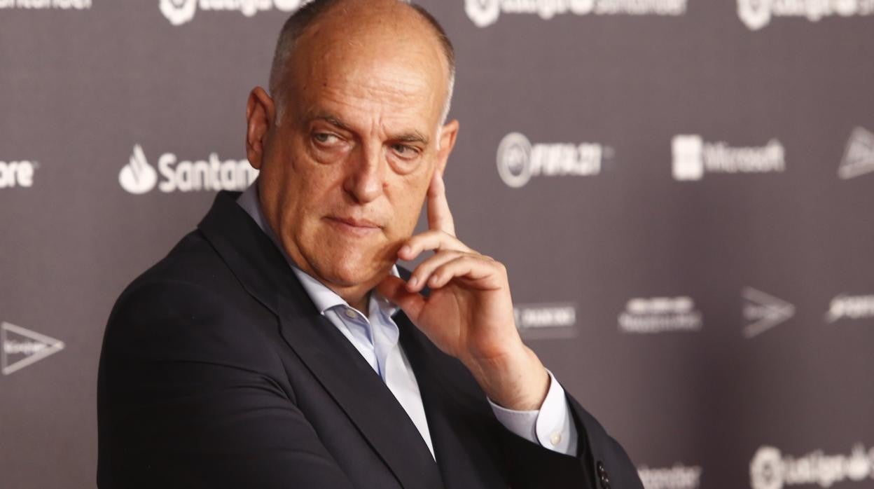 Javier Tebas, presidente de LaLiga