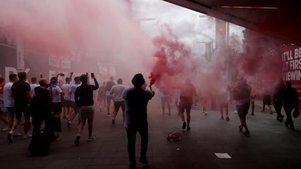 La federación inglesa pide perdón por el caos de la final de la Eurocopa en Wembley