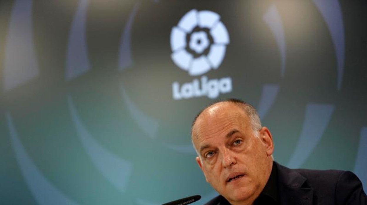 Javier Tebas, presidente de La Liga