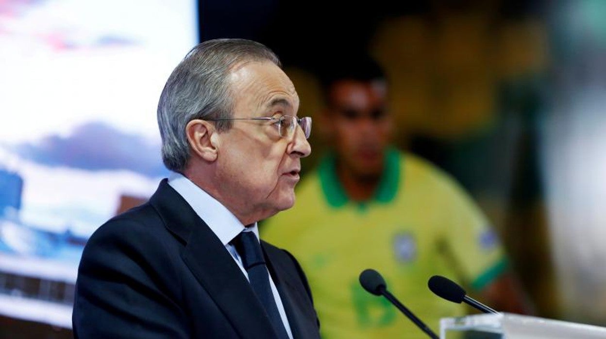 Florentino Pérez, presidente del Real Madrid