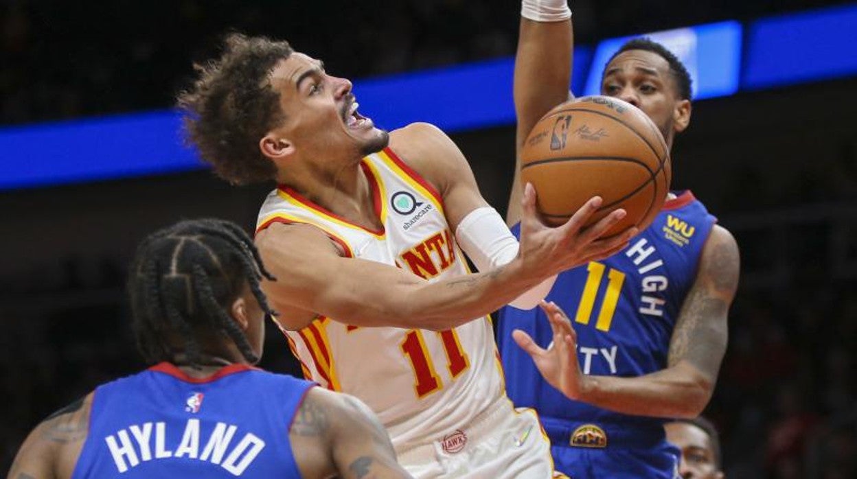 Trae Young, estrella de los Atlanta Hawks