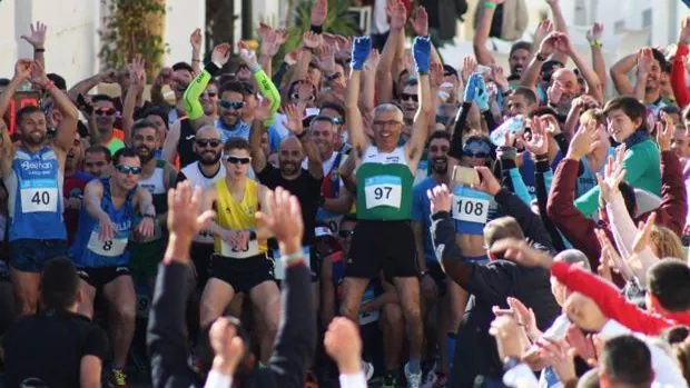 La 'Maratón del Pavo' de Espera, una carrera con más de 40 años de historia que se celebra cada día de Reyes