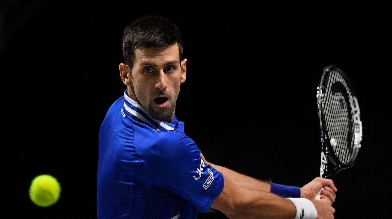 Novak Djokovic, durante un partido