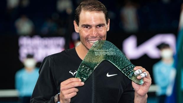 Nadal: «Tener este trofeo en mis manos significa todo»