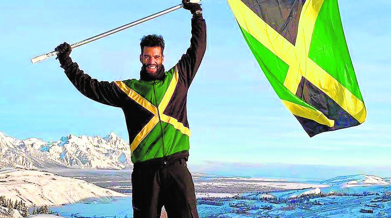 Benjamin Alexander, primer esquiador alpino de Jamaica en unos Juegos de invierno