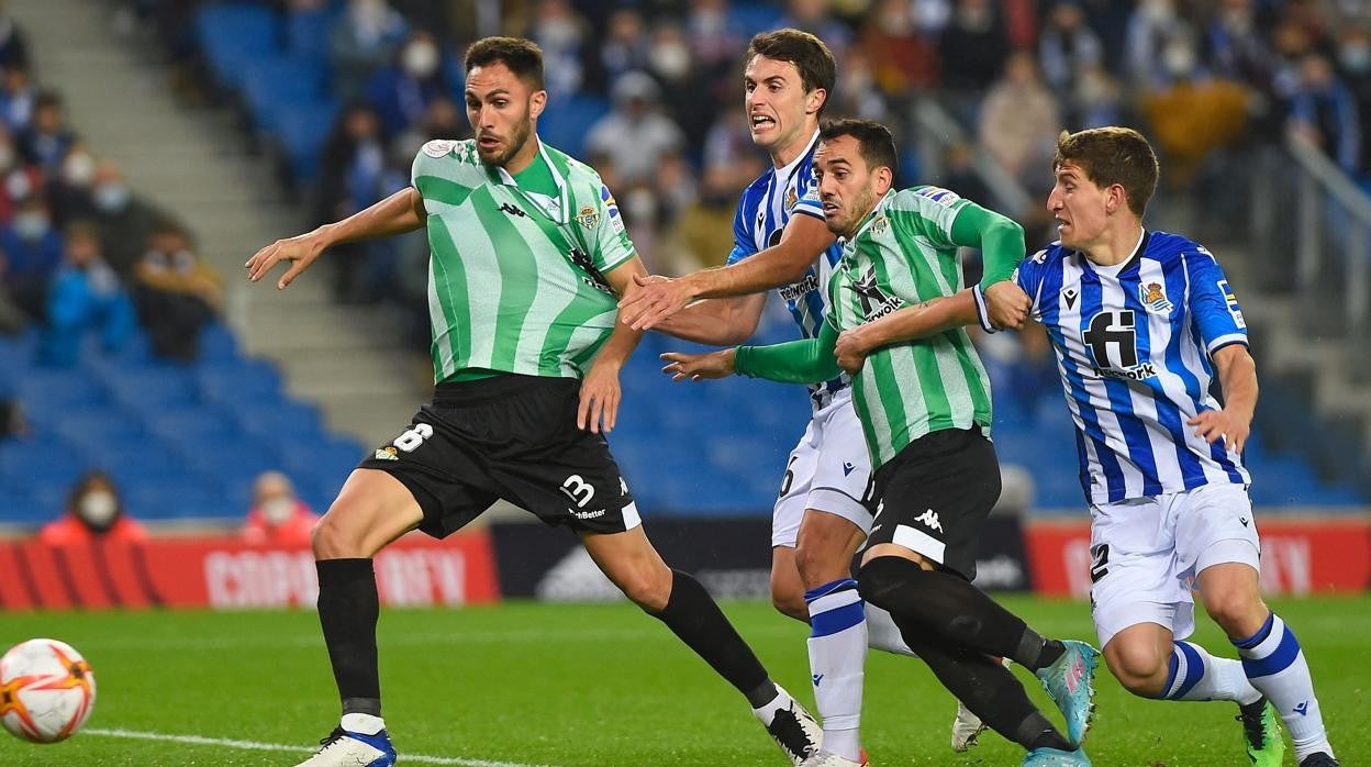 Juanmi lanza al Betis a la semifinal