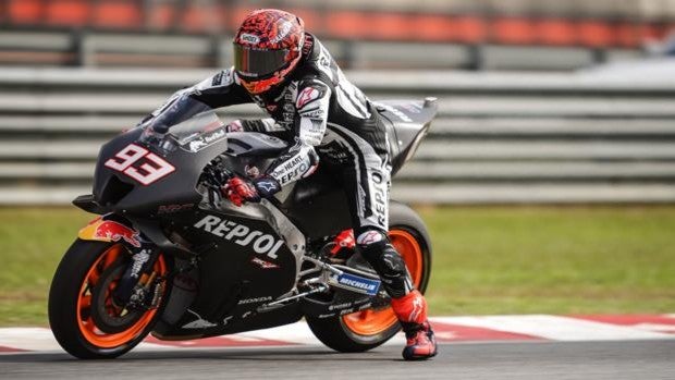 Marc Márquez vuelve con susto