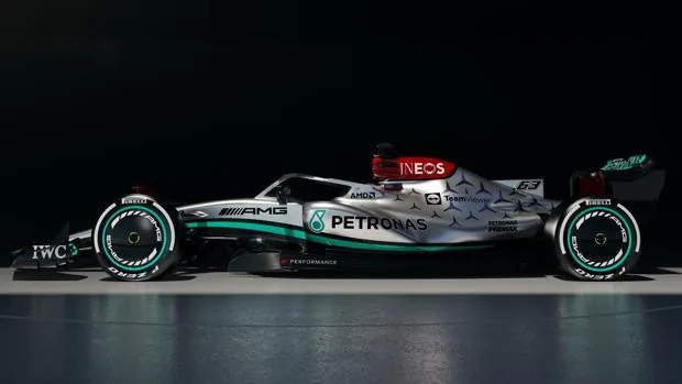 Así es el nuevo Mercedes F1 W13, con el que Lewis Hamilton aspira a reconquistar el título