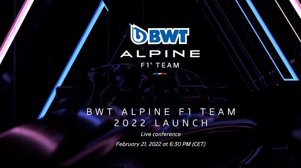 Sigue en directo la presentación del Alpine A522 de Fernando Alonso