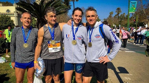 Laurent Jalabert, de ciclista total a correr el Zurich Maratón de Sevilla a sus 53 años