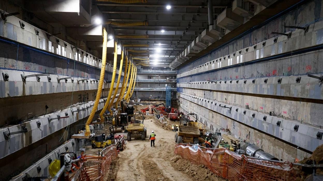 El gigantesco invernadero del Bernabéu