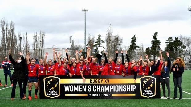 La selección femenina de rugby vuelve a proclamarse campeona de Europa